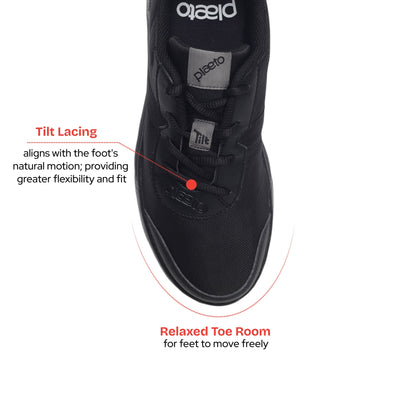 Aspire School Shoes (38 - 47 EU) - Black