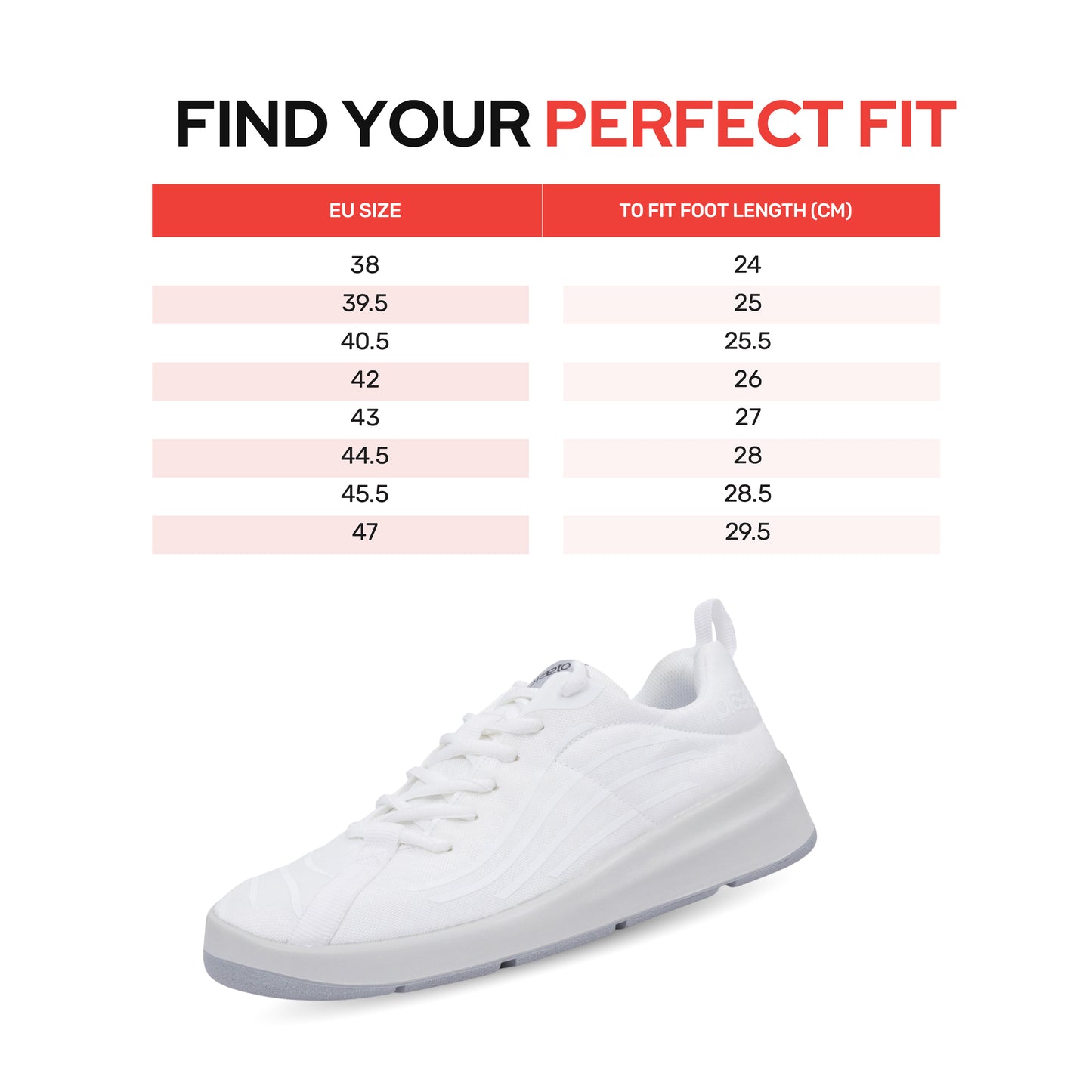Nova School Shoes (38 - 47 EU) - White